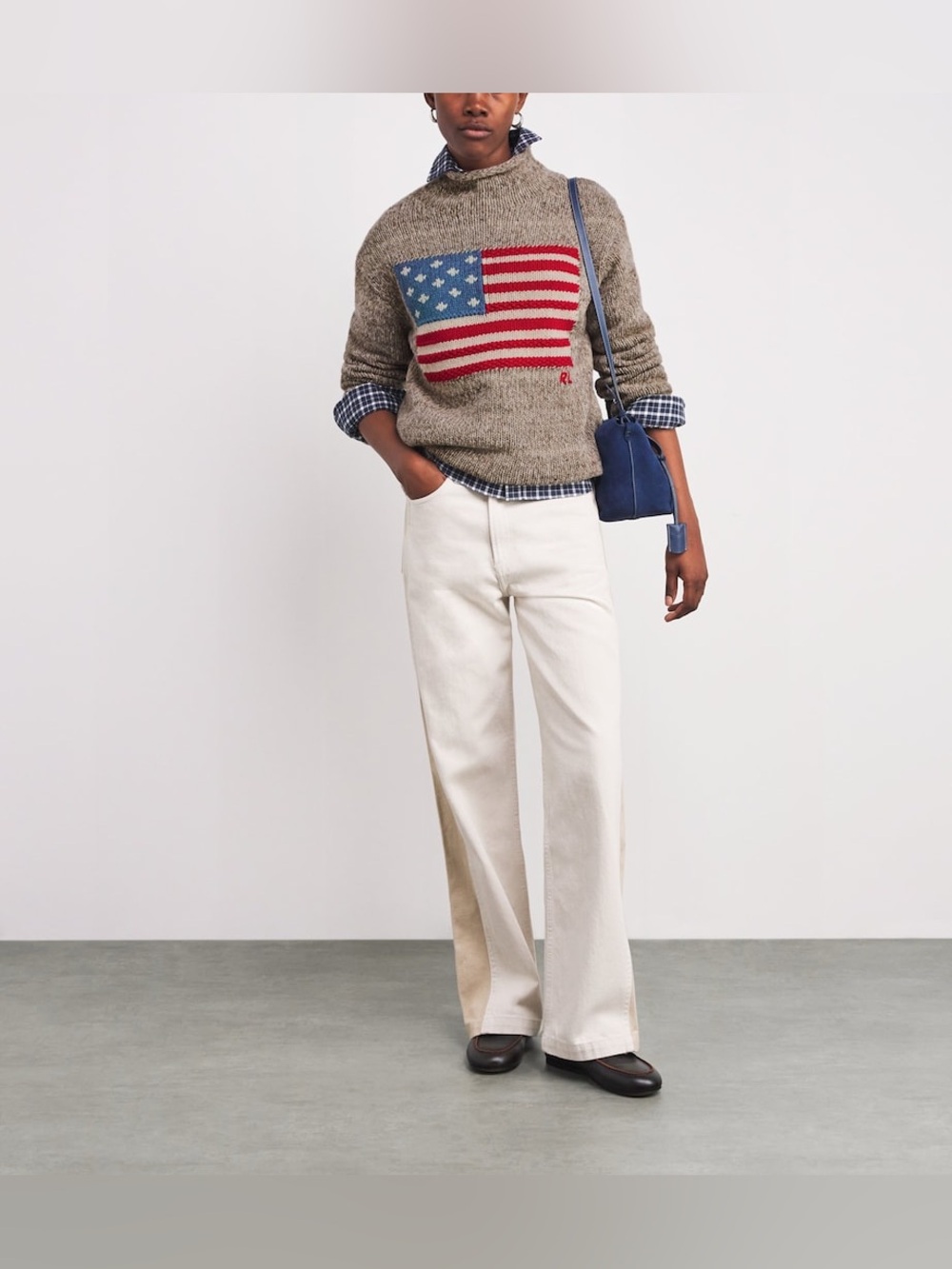 Polo Ralph Lauren Wool Blend Flag Rollneck Sweater - Picture 2 of 10